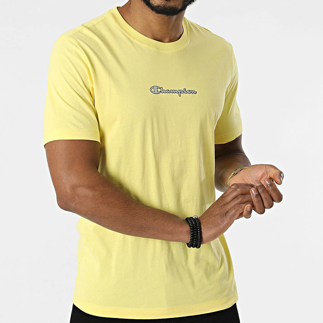 Tee Shirt 217219 Jaune de Champion 5 Tee Shirt 217219 Jaune de Champion – Image 3