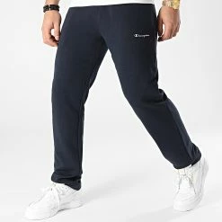 Pantalon Jogging 217419 Bleu Marine de Champion