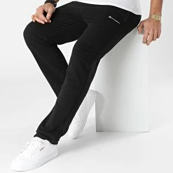 Pantalon Jogging 217419 Noir de Champion -Champion Soldes champion 298949 217419 KK001 20220124T152121 03