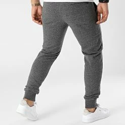 Pantalon Jogging 217426 Gris Anthracite Chiné de Champion -Champion Soldes champion 298952 217426 EM516 20220124T162001 04