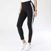 Legging Skinny A Bandes Femme 115054 Noir de Champion -Champion Soldes champion 299052 115054 KK001 20220214T162255 01