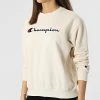 Sweat Crewneck Femme 114922 Beige de Champion 1 Sweat Crewneck Femme 114922 Beige de Champion -Champion Soldes champion 299059 114922 YS015 20220131T161101 01