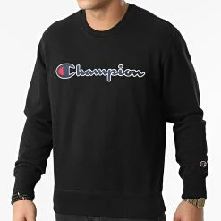 Sweat Crewneck 217061 Noir de Champion