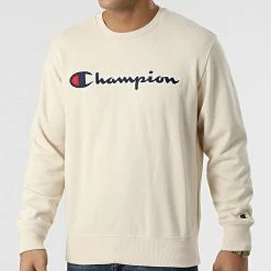 Sweat Crewneck 217061 Beige de Champion