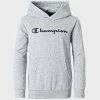 Sweat Capuche Enfant 305903 Gris Chiné de Champion 2 Sweat Capuche Enfant 305903 Gris Chiné de Champion -Champion Soldes champion 299066 305903 EM021 20220204T122510 01