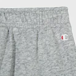 Pantalon Jogging Enfant 305906 Gris Chiné de Champion -Champion Soldes champion 299077 305906 EM021 20220126T160817 03
