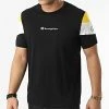 Tee Shirt 217194 Noir Jaune de Champion