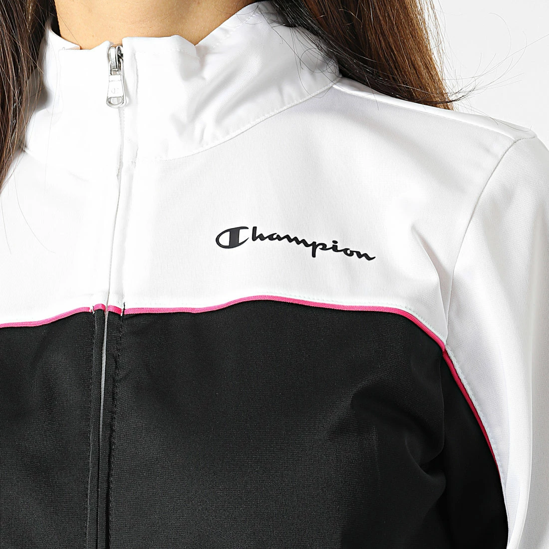 Ensemble De Survetement Femme 115149 Noir Blanc de Champion 4 Ensemble De Survetement Femme 115149 Noir Blanc de Champion – Image 2