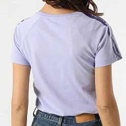 Tee Shirt Femme A Bandes 115057 Violet de Champion 9 Tee Shirt Femme A Bandes 115057 Violet de Champion -Champion Soldes champion 300847 115057 VS007 20220204T161024 04