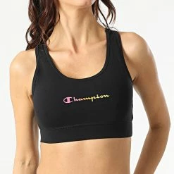 Brassière Femme 115007 Noir de Champion -Champion Soldes champion 300854 115007 KK001 20220204T162153 03