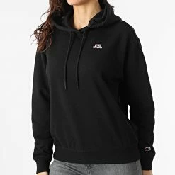 Sweat Capuche Femme 114920 Noir de Champion