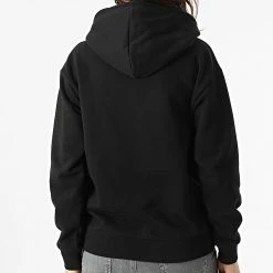 Sweat Capuche Femme 114920 Noir de Champion 9 Sweat Capuche Femme 114920 Noir de Champion -Champion Soldes champion 300863 114920 KK001 20220301T143145 04
