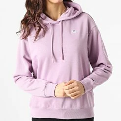 Sweat Capuche Femme 114920 Violet de Champion -Champion Soldes champion 300869 114920 VS004 20220301T143251 03