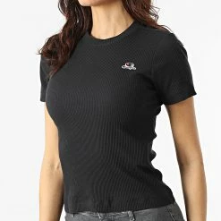 Tee Shirt Femme 114933 Noir de Champion