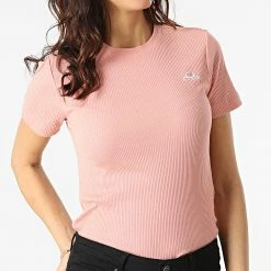 Tee Shirt Femme 114933 Saumon de Champion -Champion Soldes champion 300877 114933 PS092 20220301T143327 03