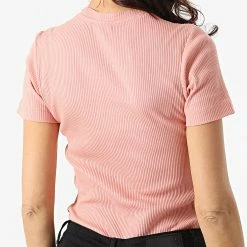 Tee Shirt Femme 114933 Saumon de Champion -Champion Soldes champion 300877 114933 PS092 20220301T143329 04