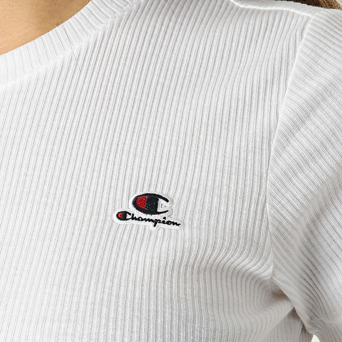 Tee Shirt Femme 114933 Blanc de Champion 4 Tee Shirt Femme 114933 Blanc de Champion – Image 2