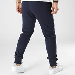 Pantalon Jogging 217062 Bleu Marine de Champion -Champion Soldes champion 300887 217062 BS538 20220208T161922 04