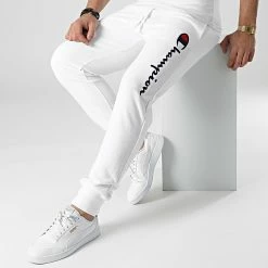 Pantalon Jogging 217062 Blanc de Champion 8 Pantalon Jogging 217062 Blanc de Champion -Champion Soldes champion 300888 217062 WW001 20220217T161656 03