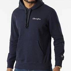 Sweat Capuche 217064 Bleu Marine de Champion