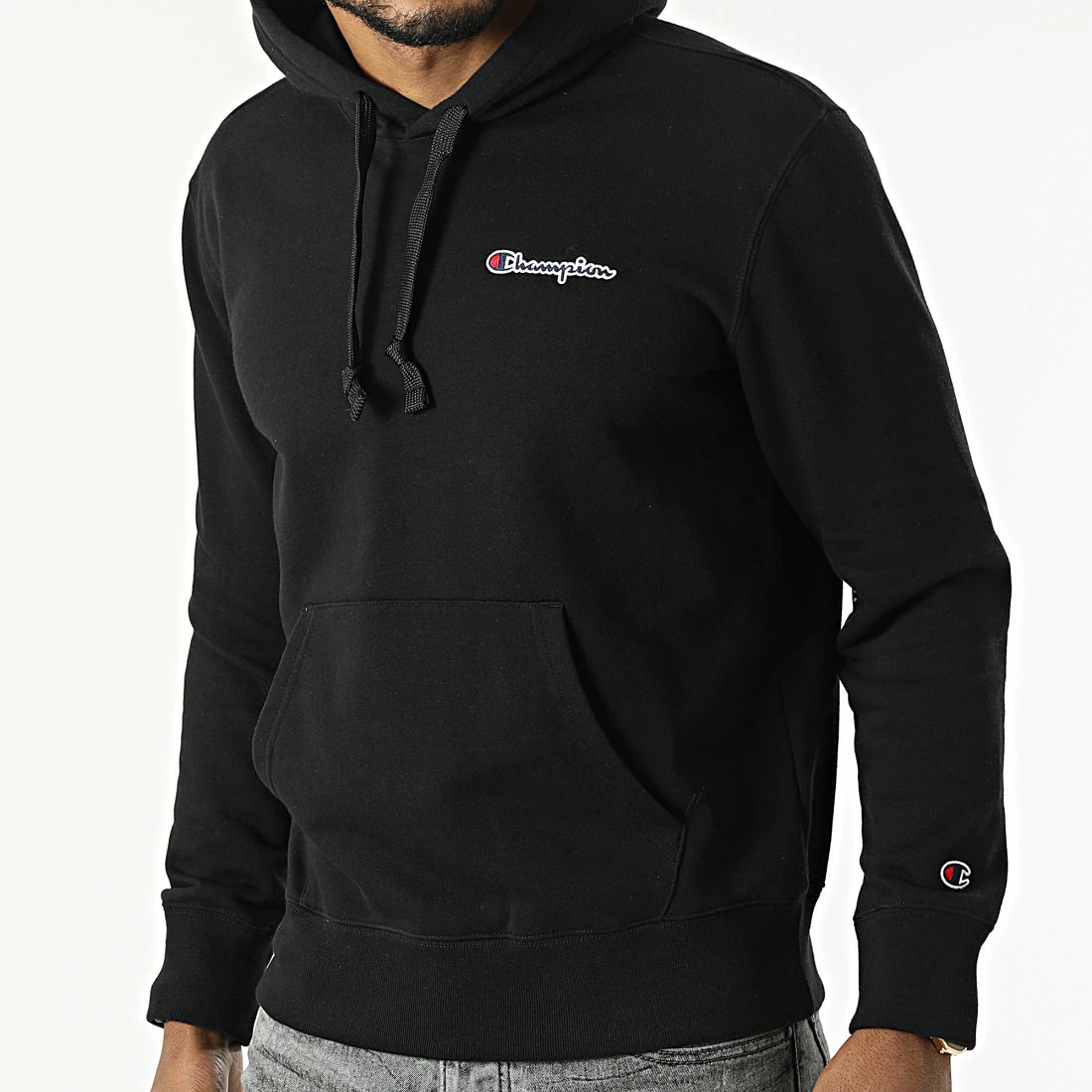 Sweat Capuche 217064 Noir de Champion 3 Sweat Capuche 217064 Noir de Champion