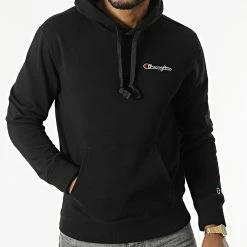 Sweat Capuche 217064 Noir de Champion 8 Sweat Capuche 217064 Noir de Champion -Champion Soldes champion 300891 217064 KK001 20220209T085542 03