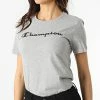 Tee Shirt Femme 114911 Gris Chiné de Champion 1 Tee Shirt Femme 114911 Gris Chiné de Champion -Champion Soldes champion 300986 114911 EM006 20220301T143718 01