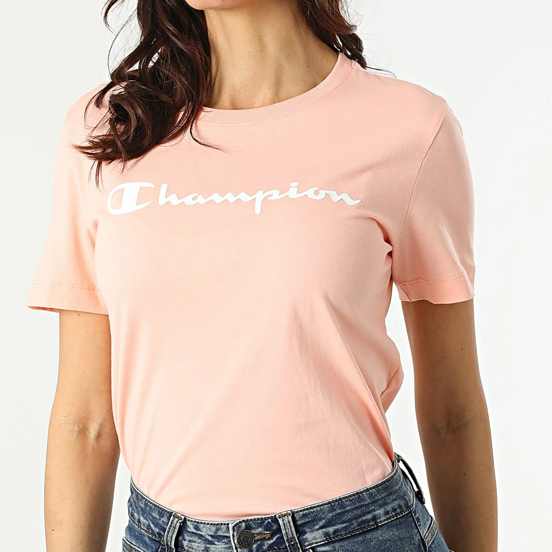 Tee Shirt Femme 114911 Saumon de Champion 3 Tee Shirt Femme 114911 Saumon de Champion