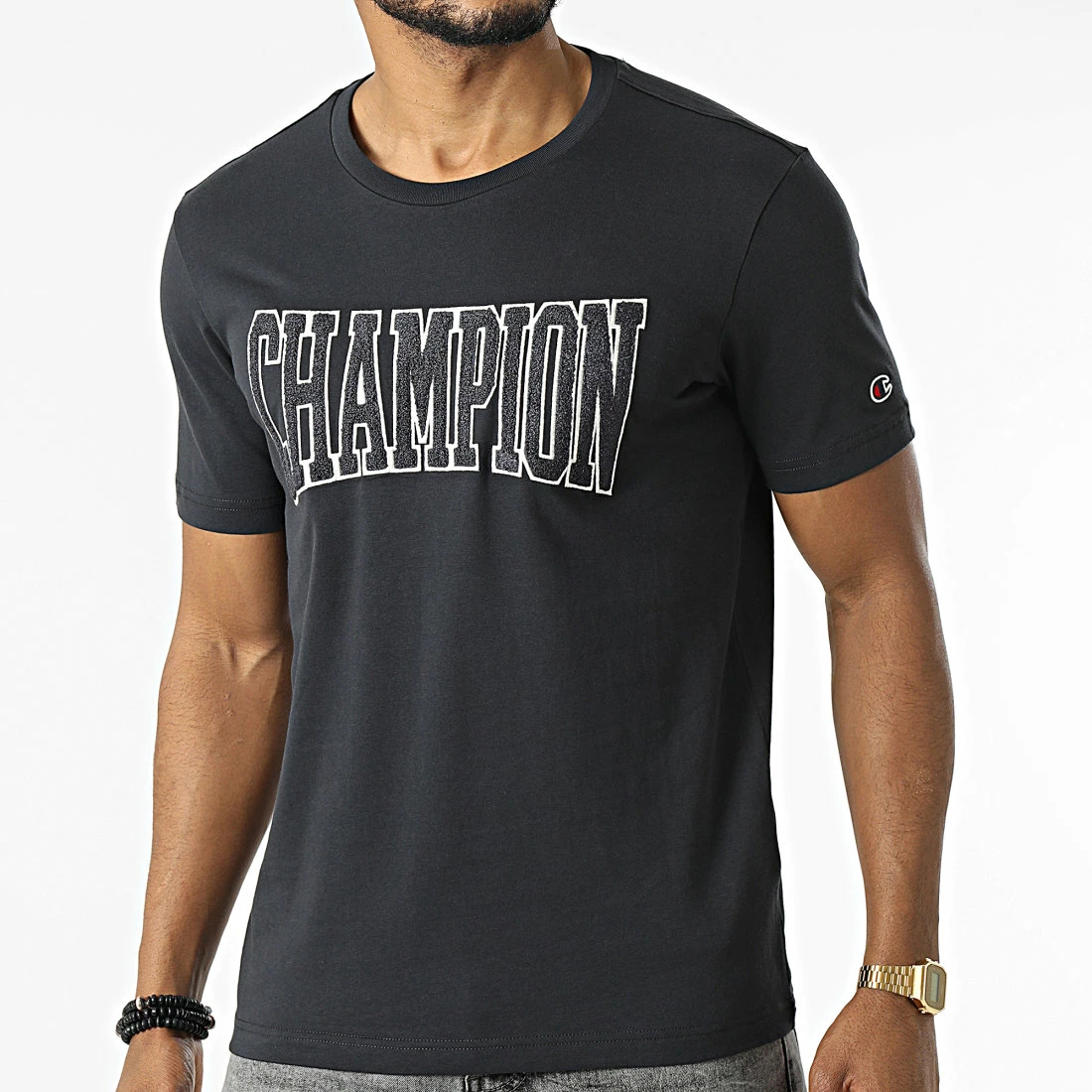 Tee Shirt 217172 Noir de Champion 3 Tee Shirt 217172 Noir de Champion