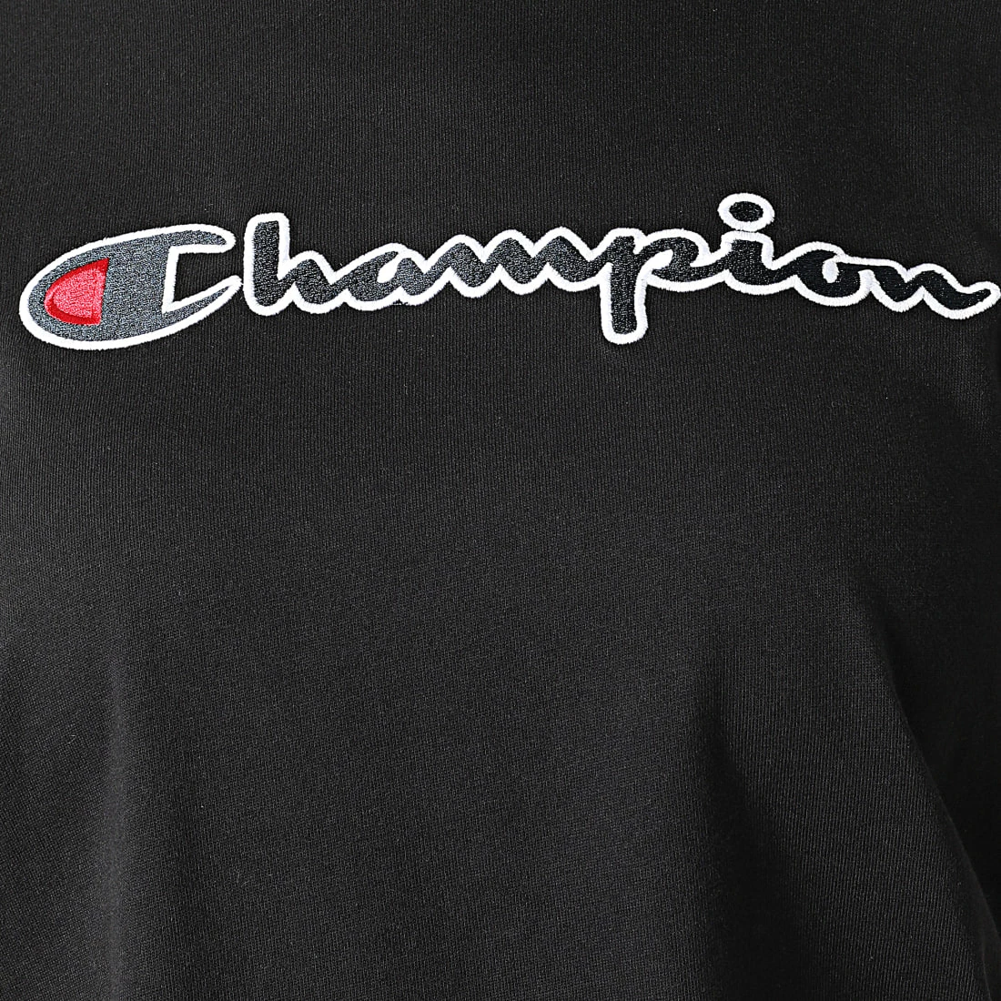 Tee Shirt Femme 115351 Noir de Champion 4 Tee Shirt Femme 115351 Noir de Champion – Image 2