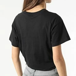 Tee Shirt Femme 115351 Noir de Champion 9 Tee Shirt Femme 115351 Noir de Champion -Champion Soldes champion 300994 115351 KK001 20220202T160418 04