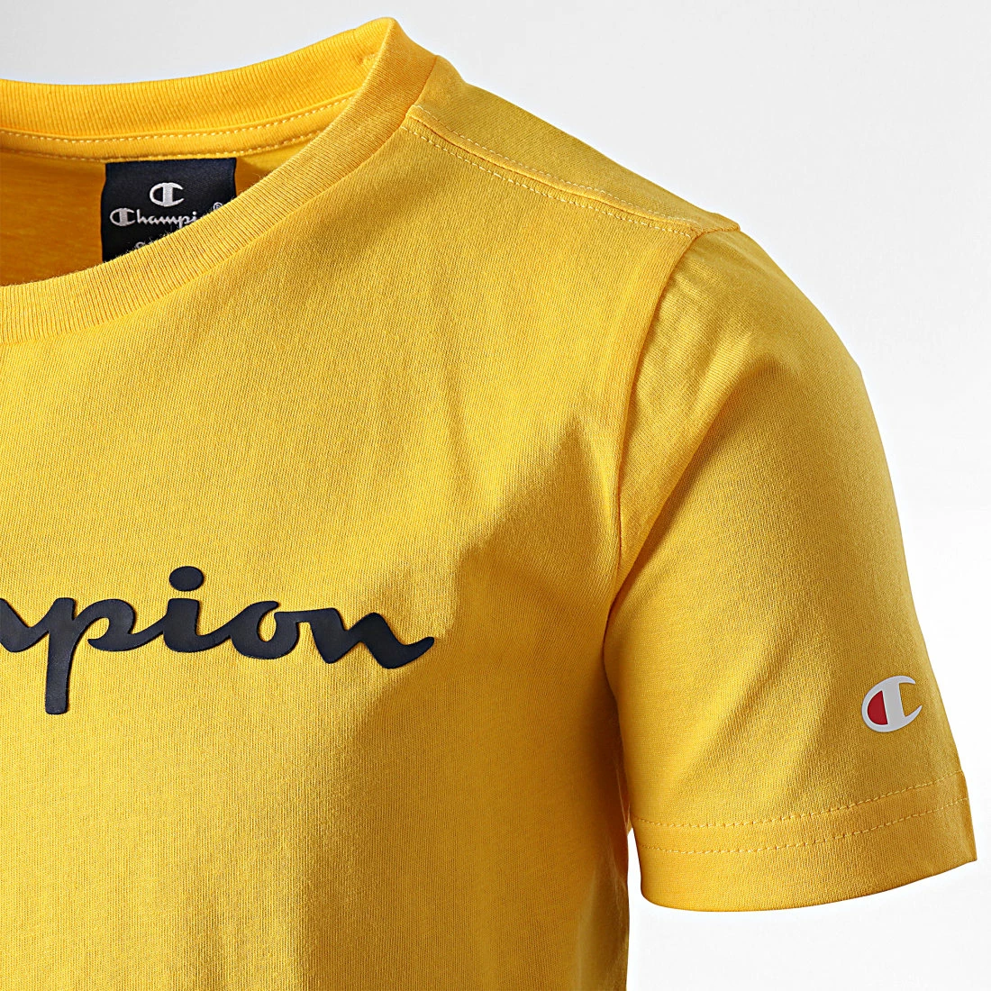 Tee Shirt Enfant 305908 Jaune de Champion 4 Tee Shirt Enfant 305908 Jaune de Champion – Image 2