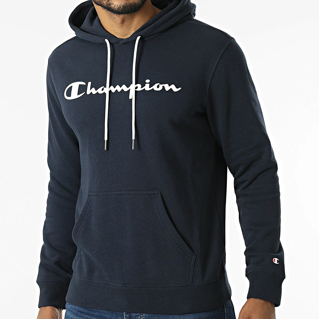 Sweat Capuche 217142 Bleu Marine de Champion 3 Sweat Capuche 217142 Bleu Marine de Champion