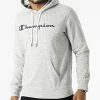 Sweat Capuche 217142 Gris Chiné de Champion