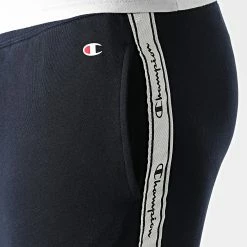 Pantalon Jogging A Bandes 217187 Bleu Marine de Champion 7 Pantalon Jogging A Bandes 217187 Bleu Marine de Champion -Champion Soldes champion 302045 217187 BS501 20220217T152709 02