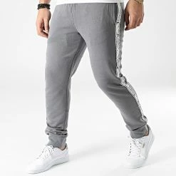 Pantalon Jogging A Bandes 217187 Gris de Champion