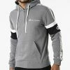 Sweat Capuche Col Zippé A Bandes 217190 Gris de Champion -Champion Soldes champion 302070 217190 ES007 20220210T134455 01