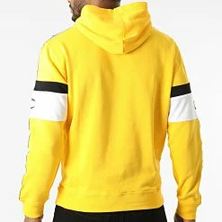Sweat Capuche Col Zippé A Bandes 217190 Jaune de Champion 9 Sweat Capuche Col Zippé A Bandes 217190 Jaune de Champion -Champion Soldes champion 302073 217190 YS011 20220210T134307 04