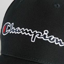 Casquette 805550 Noir de Champion -Champion Soldes champion 302078 805550 KK001 20220217T164518 02
