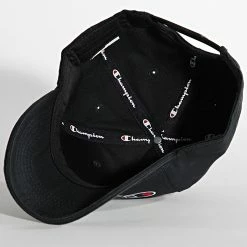 Casquette 805550 Noir de Champion -Champion Soldes champion 302078 805550 KK001 20220217T164521 04