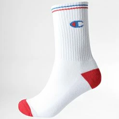 Lot De 3 Paires De Chaussettes U20013 Blanc de Champion -Champion Soldes champion 302196 U20013 WW001 20220215T174209 04