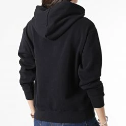 Sweat Capuche Femme 114919 Noir de Champion -Champion Soldes champion 302363 114919 KK001 20220223T145959 04