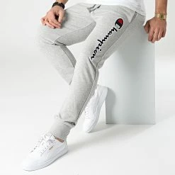 Pantalon Jogging 217062 Gris Chiné de Champion -Champion Soldes champion 302367 217062 EM031 20220216T155136 03