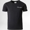 Tee Shirt Enfant 305955 Noir de Champion 2 Tee Shirt Enfant 305955 Noir de Champion -Champion Soldes champion 302371 305955 KK001 20220216T154100 01