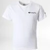 Tee Shirt Enfant 305955 Blanc de Champion -Champion Soldes champion 302372 305955 WW001 20220214T163906 01