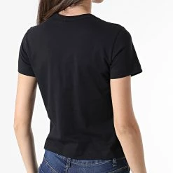 Tee Shirt Femme Crop 114929 Noir de Champion 9 Tee Shirt Femme Crop 114929 Noir de Champion -Champion Soldes champion 303432 114929 KK001 20220223T145358 04