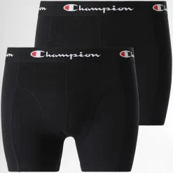 Lot De 2 Boxers U20001 Noir de Champion