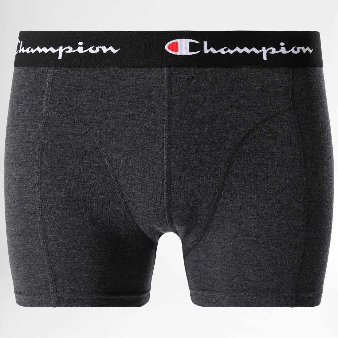 Lot De 4 Boxers U20002 Gris Anthracite Chiné de Champion 4 Lot De 4 Boxers U20002 Gris Anthracite Chiné de Champion – Image 2