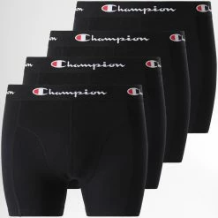 Lot De 4 Boxers U20002 Noir de Champion