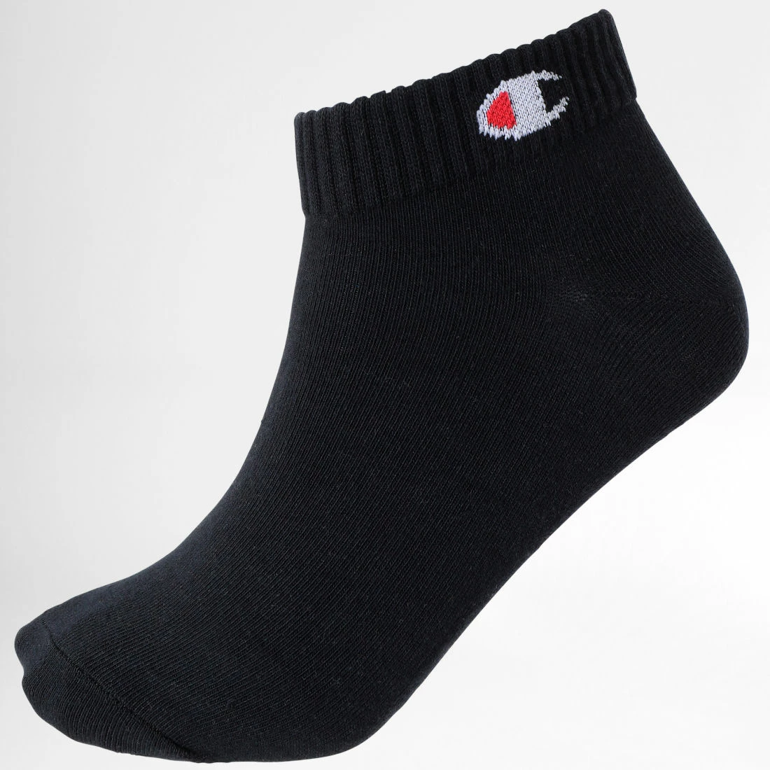 Lot De 6 Paires De Chaussettes U20006 Noir de Champion 4 Lot De 6 Paires De Chaussettes U20006 Noir de Champion – Image 2